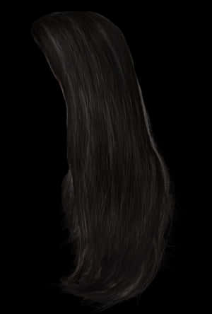 Long Black Hair Png, Transparent Png PNG with transparent background
