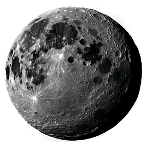 Dark Lunar Surface Png 06252024 PNG Image