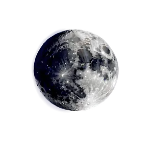 Dark Moon In Space Png 06252024 PNG Image