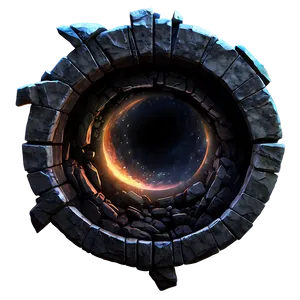 Dark Mysterious Portal Png Wvp82 PNG Image