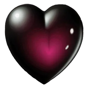 Dark Pink Heart Emoji Png Wsl56 PNG Image