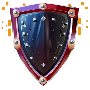 Dark Shield Vector Png Fbf PNG Image