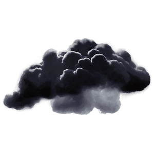 Dark Smoke Cloud PNG ngw PNG image with transparent background
