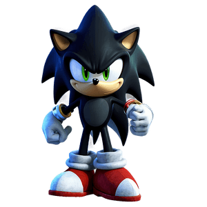 Dark Sonic Rival Shadow PNG 35 PNG image with transparent background