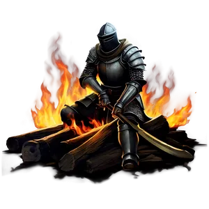 Dark Souls Bonfire Art Png Hqa PNG Image