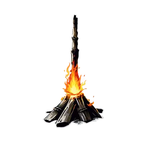 Dark Souls Bonfire Illustration Png 49 PNG Image