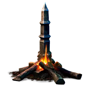 Dark Souls Bonfire Light Png Dqt PNG Image