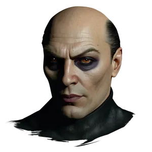 Dark Villain Portrait Png Ilq PNG Image