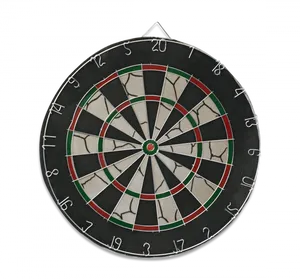 Dartboardon Blue Background PNG Image