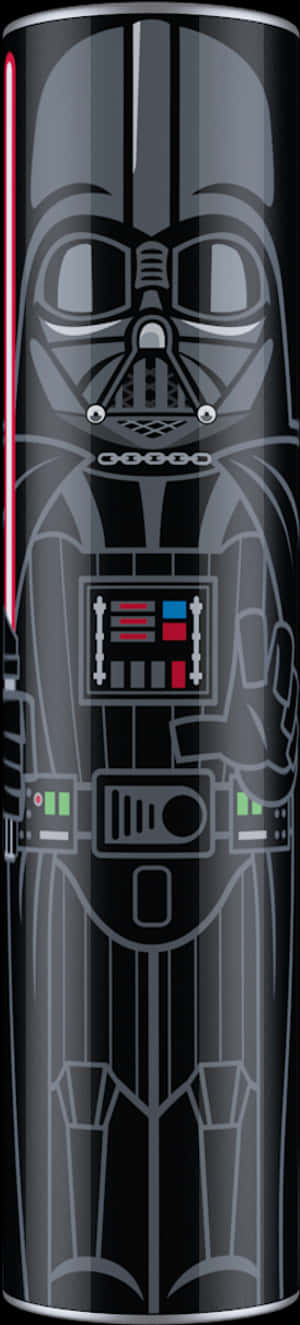 Darth Vader Star Wars Mimopowertube 2600mah Portable - Darth Vader, HD Png Download PNG image with transparent background