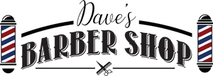 Dave's Barber Shop - Calligraphy, HD Png Download PNG image with transparent background