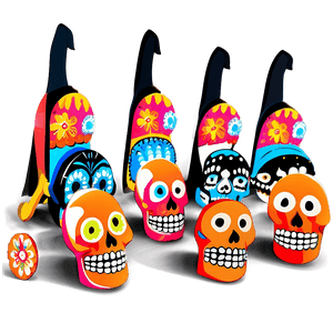 Day of the Dead Folk Art PNG fvv PNG with transparent background