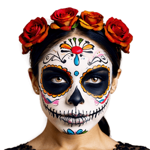 Day of the Dead Makeup Tutorial PNG 34 PNG with transparent background