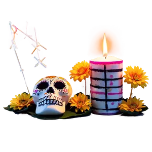 Day Of The Dead Ofrendas Png Cnn55 PNG Image