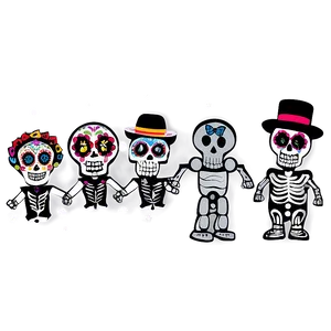 Day Of The Dead Parade Png 96 PNG Image