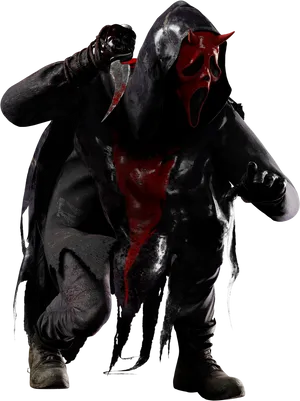 Dead_by_ Daylight_ Ghost_ Face_ Character PNG Image