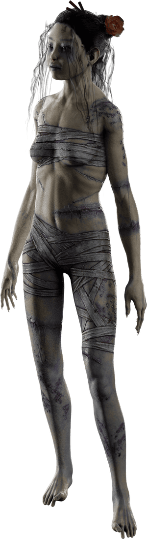 Dead By Daylight Spirit Character Render PNG image with transparent background
