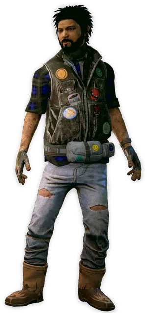 Dead By Daylight Survivor Render PNG Image