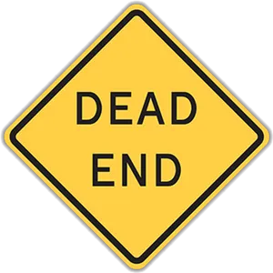 Dead End Street Sign PNG Image