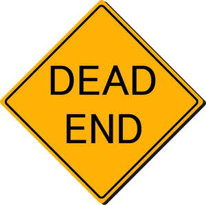 Dead End Sign Png Clipart - Dead End Sign Cartoon, Transparent Png PNG image with transparent background