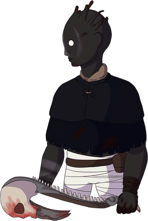 Dead_by_ Daylight_ Animated_ Killer_ Character PNG image with transparent background