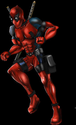 Deadpool Comic Transparent Background, HD Png Download PNG image with transparent background