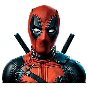 Deadpool Black and White Sketch PNG ffo PNG image with transparent background