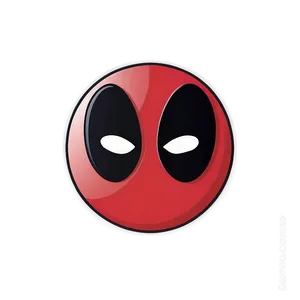 Deadpool Cartoon Style Png 3 PNG Image