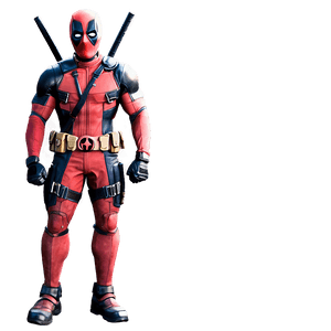 Deadpool Full Body Shot PNG 44 PNG image with transparent background