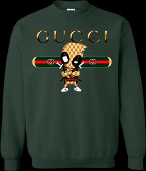 Deadpool Gucci Sweater'Class= - Gucci Pullover, HD Png Download PNG image with transparent background