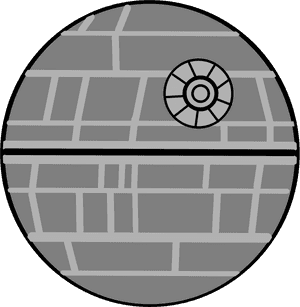 Death Star Png Transparent - Star Wars Death Star Cartoon, Png Download PNG image with transparent background