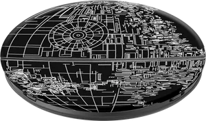 Death Star Iconic Space Station PNG Image