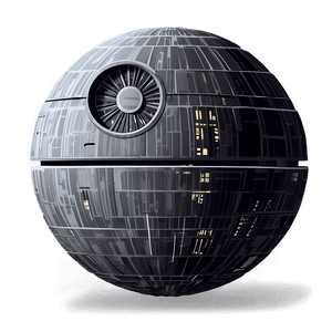 Death Star Illustration PNG 05252024 PNG image with transparent background
