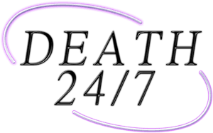 Death247 Neon Sign PNG