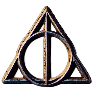 Deathly Hallows Sign PNG 05032024 PNG image with transparent background