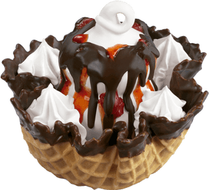 Peanut Buster® Parfait - Dairy Queen Waffle Bowl, HD Png Download PNG with transparent background