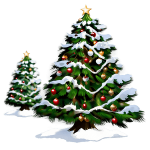 December Christmas Tree PNG 96 PNG image with transparent background