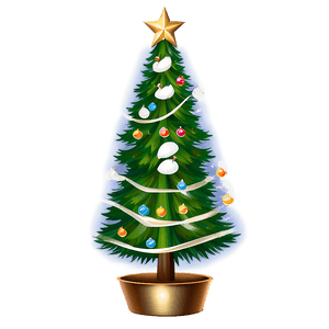 December Christmas Tree PNG tvy PNG image with transparent background