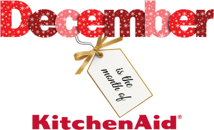 December Kitchen Aid Promotion PNG image with transparent background