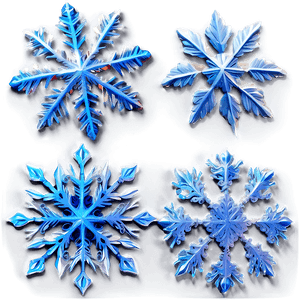 December Snowflakes PNG ofo PNG image with transparent background