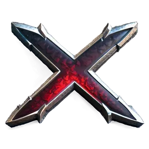 Decline Red X Emblem Png Trn14 PNG Image