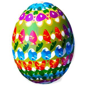 Decorated Easter Egg PNG udh PNG image with transparent background