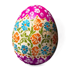 Decorated Easter Egg PNG vht PNG image with transparent background