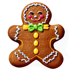 Decorated Gingerbread Png 25 PNG Image