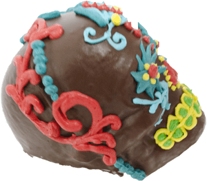 Day Of The Dead Cake - Chocolate Cake, HD Png Download PNG with transparent background
