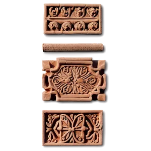 Decorative Clay Tiles Png 53 PNG Image