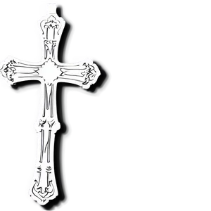 Decorative Cross Clipart Png Tsl28 PNG Image