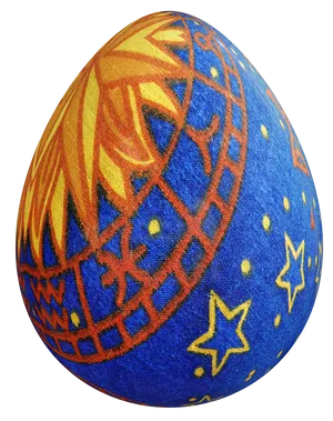 Decorative Easter Egg Patterns PNG Image