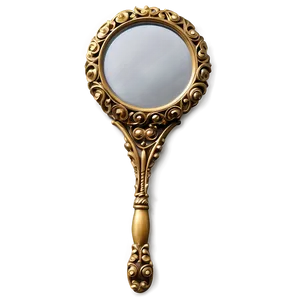 Decorative Hand Mirror Png Kwb PNG Image