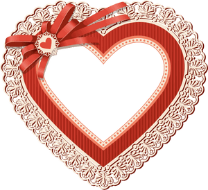 Japanese Border Designs Cd-rom And Book Graphic Frames - Vintage Clipart Valentine Heart, HD Png Download PNG